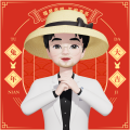 蓝色