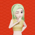 阿******
